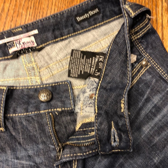 ReRock for Express Barely Boot Jeans - Picture 6 of 8